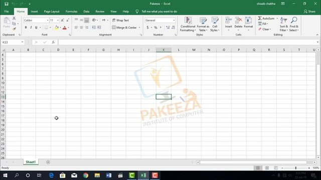 01 Introduction and interface microsoft Excel 2019 tutorial Urdu Hindi смотреть онлайн