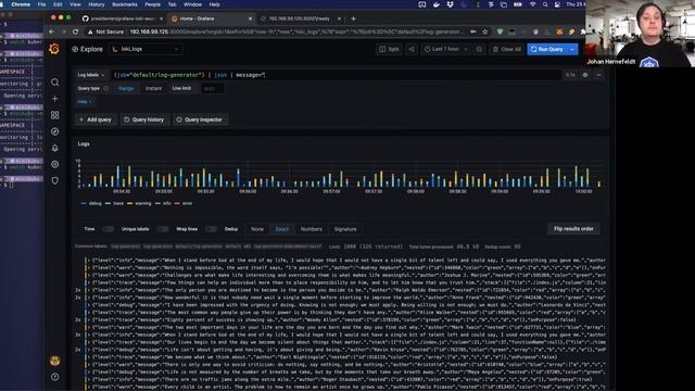 Snacka Kubernetes 210325 – Grafana Loki смотреть онлайн
