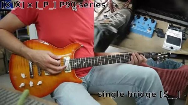 Hamer XT Series SATF with 2 firebird minihumbuckers and a P90