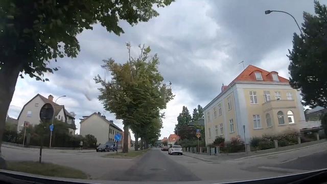 Karlshamn, Sweden. Dashcam Driving.