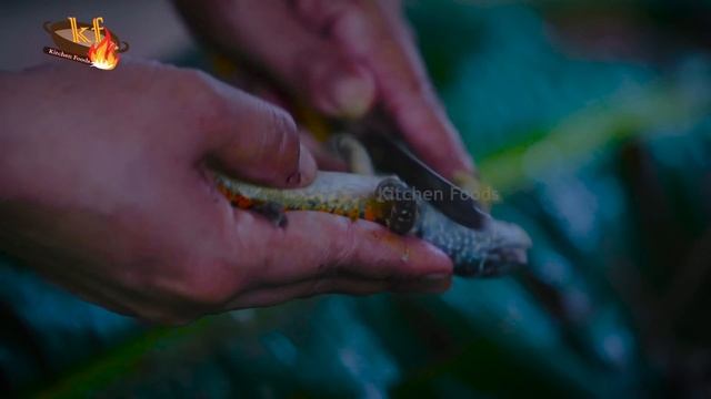 Unbelievable eating reptile in countryside! Cook Extreme Spicy Chili with Common Butterfly Lizard смотреть онлайн