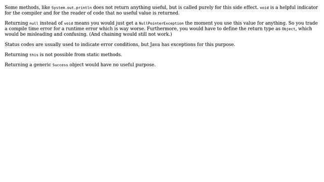 Software Engineering: Why does Java have `void` methods? (9 Solutions!!) смотреть онлайн