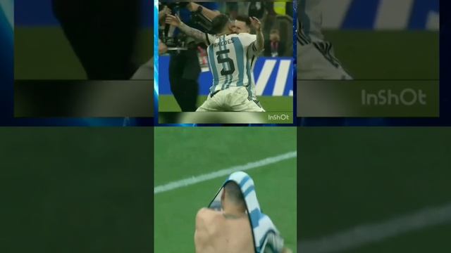 реакция Месси на победу чм 2022? #shorts #tik смотреть онлайн