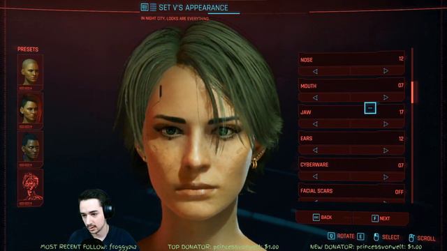 Cyberpunk 2077 - Character Creation - Ciri From The Witcher! (How To)