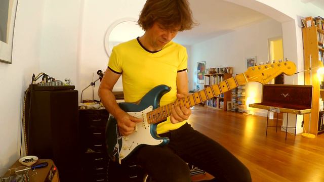 2021 Fender Stratocaster Custom Shop '57 Reissue, Heavy Relic, Ocean Tourquise, Part1 смотреть онлайн