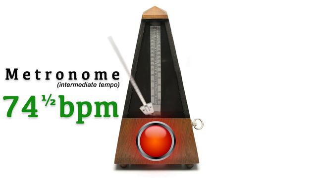 Metronome 74.5 bpm 🎼 смотреть онлайн