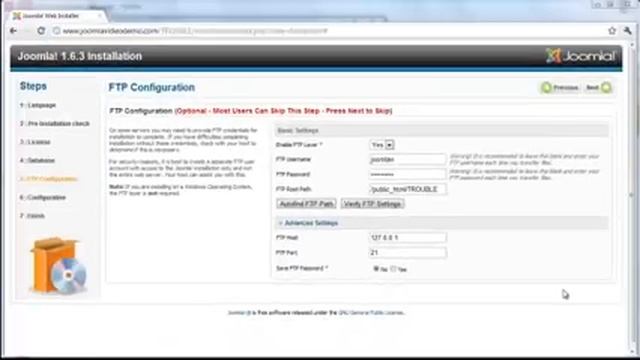 Joomla 1.7/1.6 Tutorial - Lesson 4f - Troubleshooting смотреть онлайн