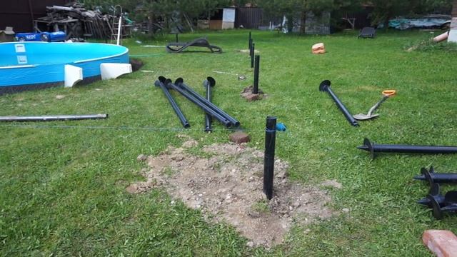 Как устанавливать винтовые сваи. смотреть онлайн