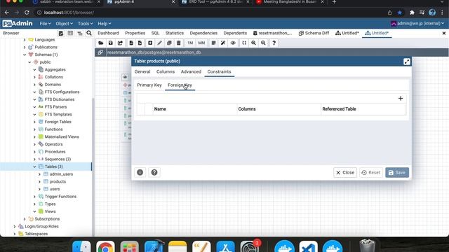 Postgres PgAdmin ER diagram Example without audio смотреть онлайн