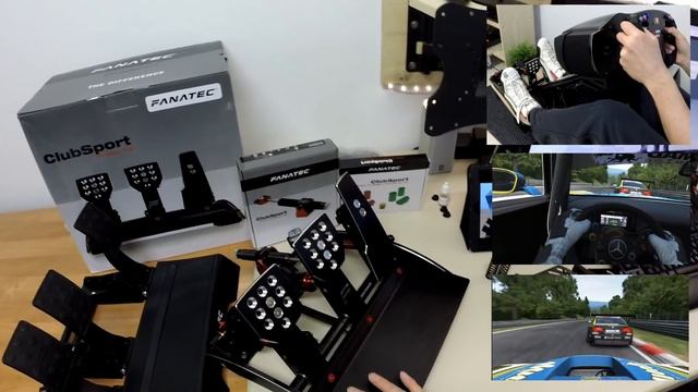 Fanatec Club Sport Pedale V3 vs. Fanatec CSL Elite Pedale LC [deutsch|german|english CC] смотреть онлайн