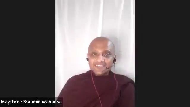 10 декабря 2022 года беседа с Бханте Метта / Bhante Metta