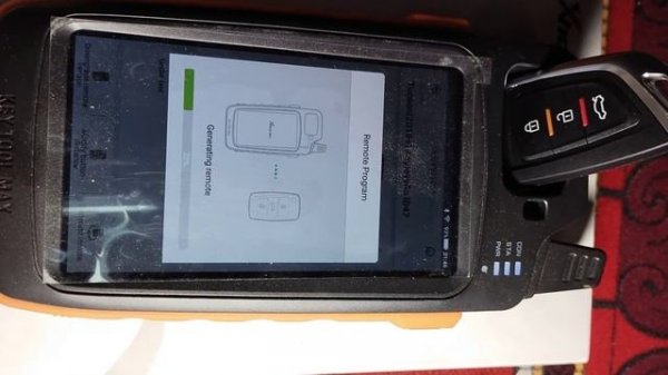 hyundai Tucson key programming genrate vvdi remote by key max tool