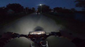 Наводим вечернюю суету на питбайках/ Покатушка на kayo TT140