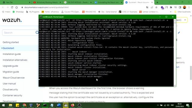 Quickstart how to install Wazuh server, the Wazuh indexer, and the Wazuh dashboard on linux server смотреть онлайн