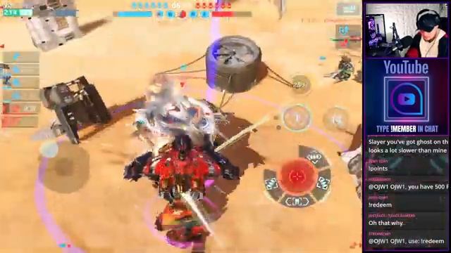 SLAYER WAR ROBOTS live stream NEW CHANNEL #warrobots #warrobotsgameplay смотреть онлайн