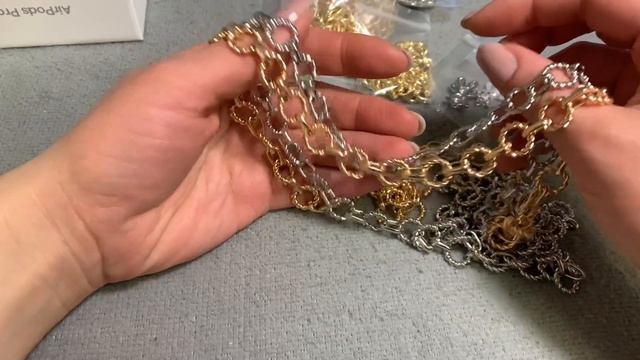 12 Распаковка цепи,подвесок,тросика, жемчуга 1 смотреть онлайн