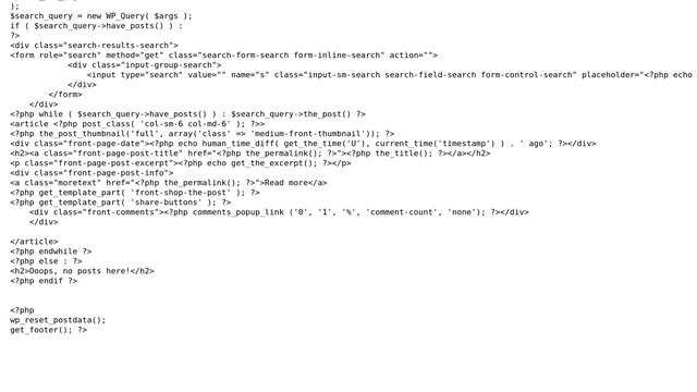 Wordpress: wp_query on search results page showing all results every time смотреть онлайн