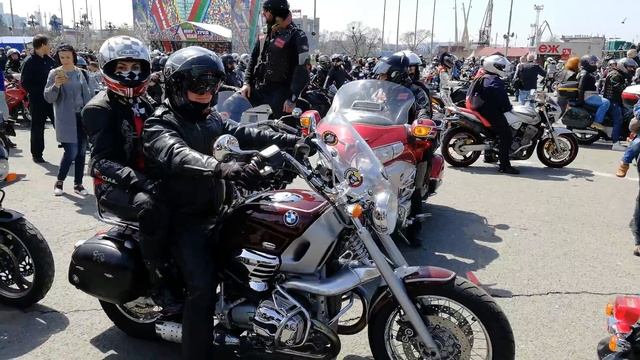 Открытие мотосезона г. Владивосток 2018 смотреть онлайн