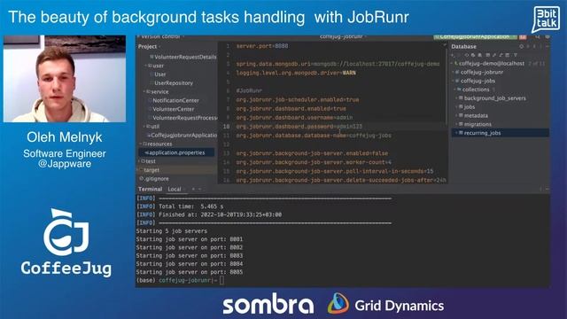 The beauty of background tasks handling with JobRunr by Oleh Melnyk смотреть онлайн