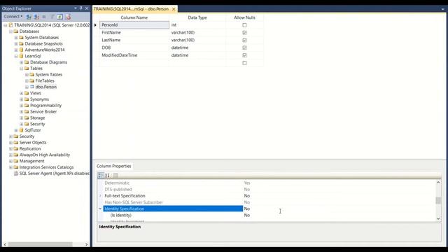Sql Server | Fix error "Saving changes is not permitted" смотреть онлайн