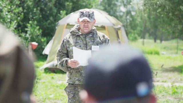 Военно - туристический палаточный лагерь "Курсант". 2017 год. Новосибирская область. смотреть онлайн
