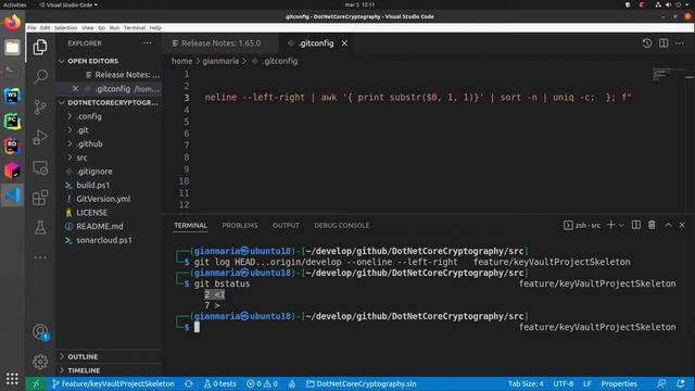 Git Log - Triple dot syntax смотреть онлайн