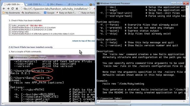 Ruby on Rails Installation (Topic #1: Ruby on Rails course from JPassion.com) смотреть онлайн