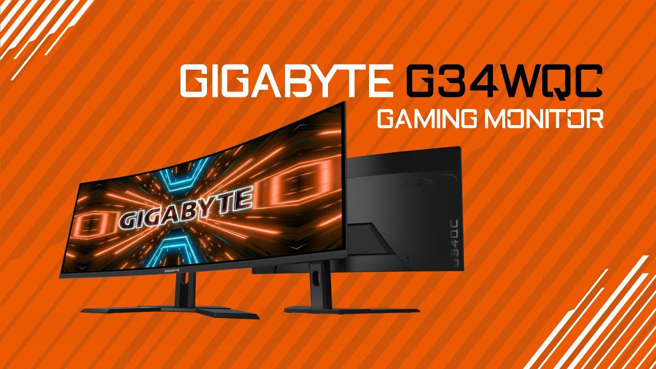 Обзор игрового монитора GIGABYTE G34WQC