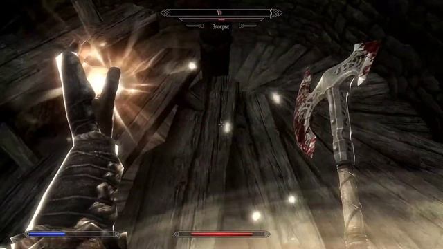 Skyrim РЕЖИМ ВЫЖИВАНИЕ ➤ Курган ветреный пик #4 смотреть онлайн