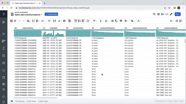 New User Walkthrough: Getting Started with Key Features in Dataprep by Trifacta смотреть онлайн