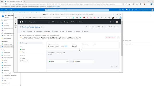Deploying Blazor Mini Course: GitHub Actions and Continuous Delivery смотреть онлайн