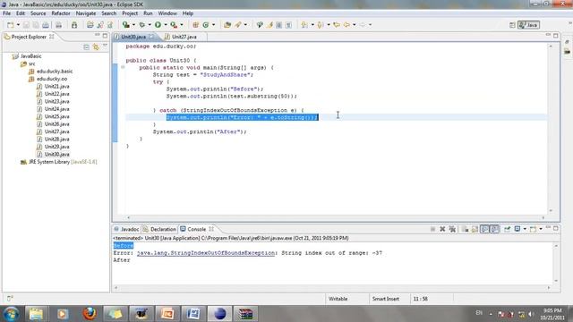 Bài 30 Java cơ bản: Try catch 1 смотреть онлайн