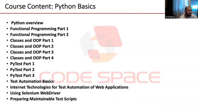 Встреча с тренером по курсу Автоматизация тестирования с помощью Python и Selenium смотреть онлайн