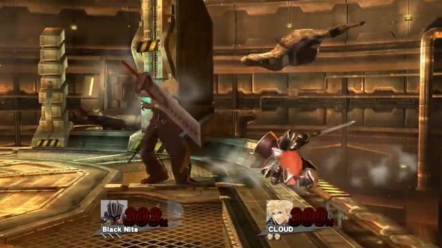 mii vs. cloud in Metroid stage ;P смотреть онлайн