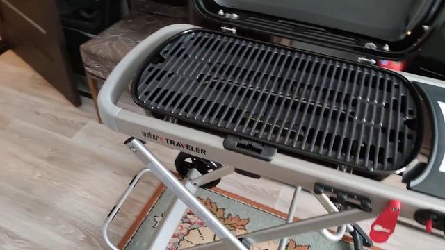 Модернизированный Weber Traveler 2022 распаковка