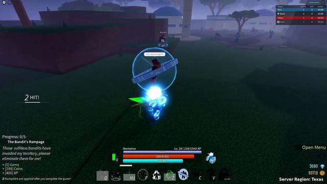 The New Classic Style Roblox Anime RPG Game смотреть онлайн