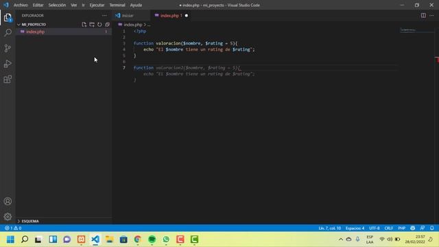 14.4 - Argumentos fijos y argumentos variables de una función PHP - Curso PHP 8 desde cero смотреть онлайн