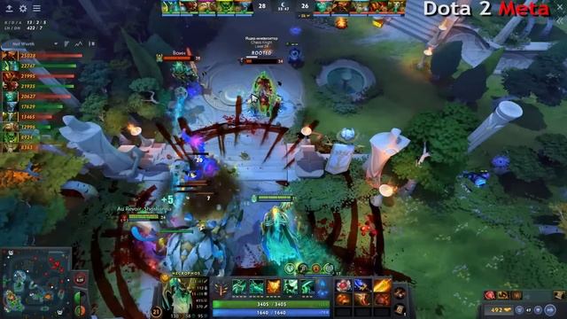 Most Cancerous Burn Max HP Regen 4x Heart Necrophos Delete Max HP Enemies Most Imba Hero Dota 2 смотреть онлайн