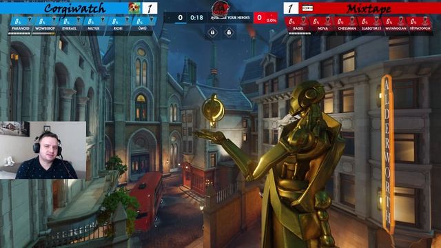 Corgiwatch VS Mixtape - Agon Overwatch League - Play-off - Day 1/2 смотреть онлайн
