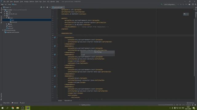 создание сайта с помощью Java SpringBoot часть 1 смотреть онлайн