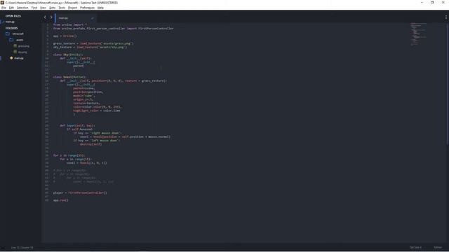 СОЗДАЛ МАЙНКРАФТ НА PYTHON! смотреть онлайн