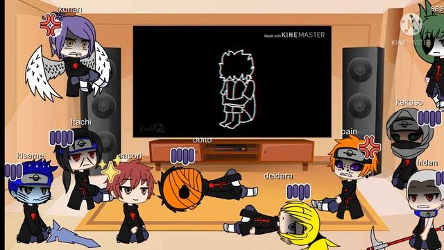 akatsuki react to evil naruto | part 1 | my au | gacha club смотреть онлайн