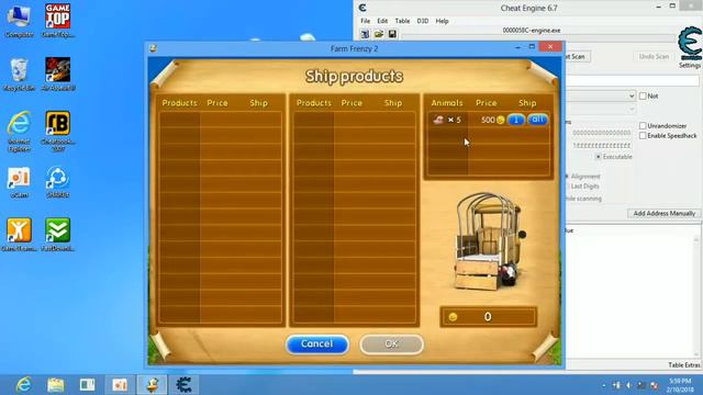 Hack farm frenzy 2 (cheat engine) easy смотреть онлайн