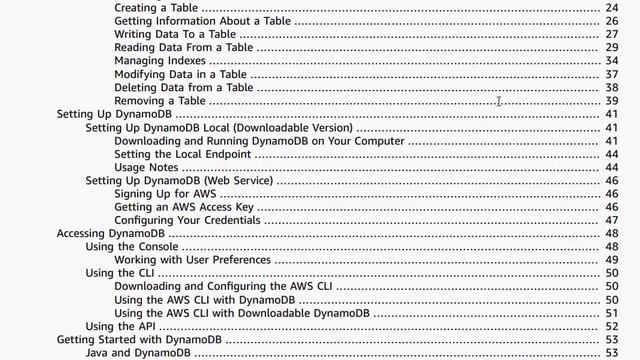 AWS DynamoDB Introducrion смотреть онлайн