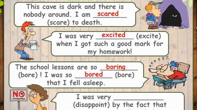 Teaching ESL | Participles | -ed Or -ing? |