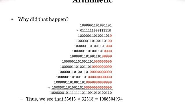 1.26 Integer data types смотреть онлайн