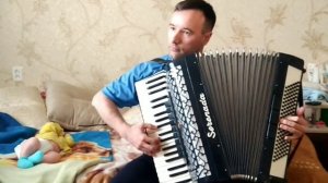 Калинка-малинка (на аккордеоне, инструментальная версия)