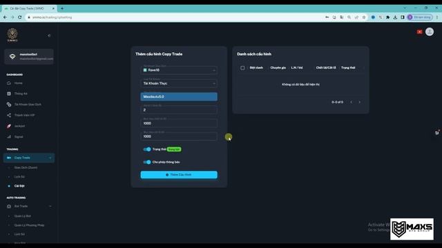 #3 HƯỚNG DẪN CÀI ĐẶT COPYTRADE TRÊN TOOL SMMO CHO SÀN STARISA смотреть онлайн