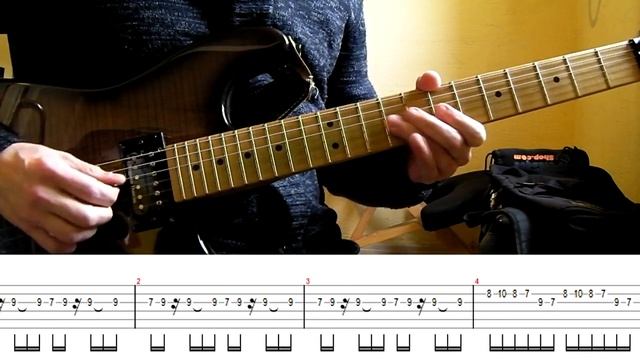 Iron Maiden - For The Greater Good Of God Janick Gers's solo lesson (with tabs and backing tracks) смотреть онлайн