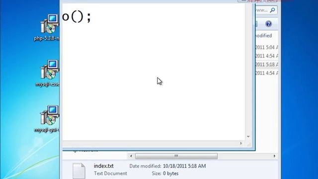 Instalación PHP y MYSQL en Windows 7 смотреть онлайн